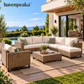 havenpeaka™ Modern Outdoor Coffee Table for Patio & Balcony Spaces