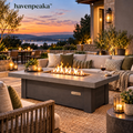 havenpeaka™ Outdoor Fire Pit Table for Cozy Backyard Gatherings