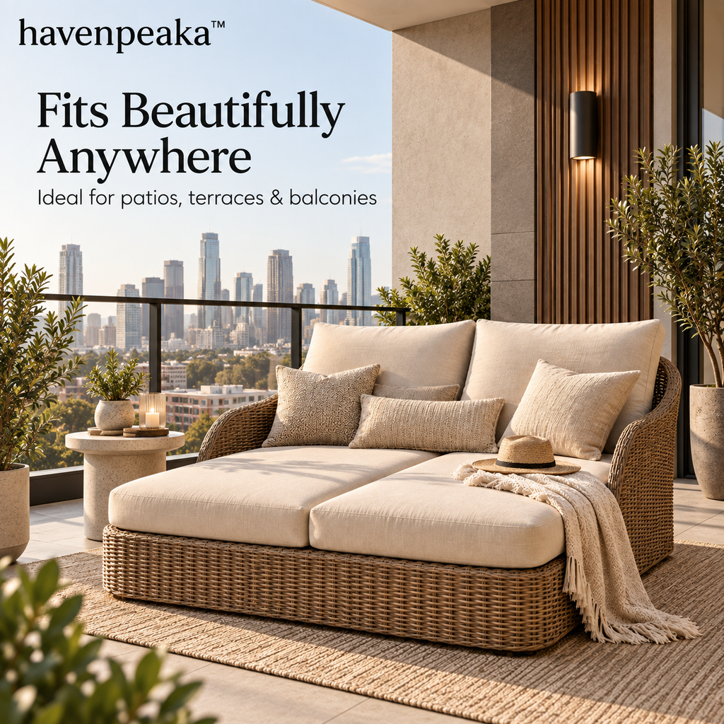 havenpeaka™ Outdoor Daybed Lounge Sofa for Patio Comfort & Relaxation