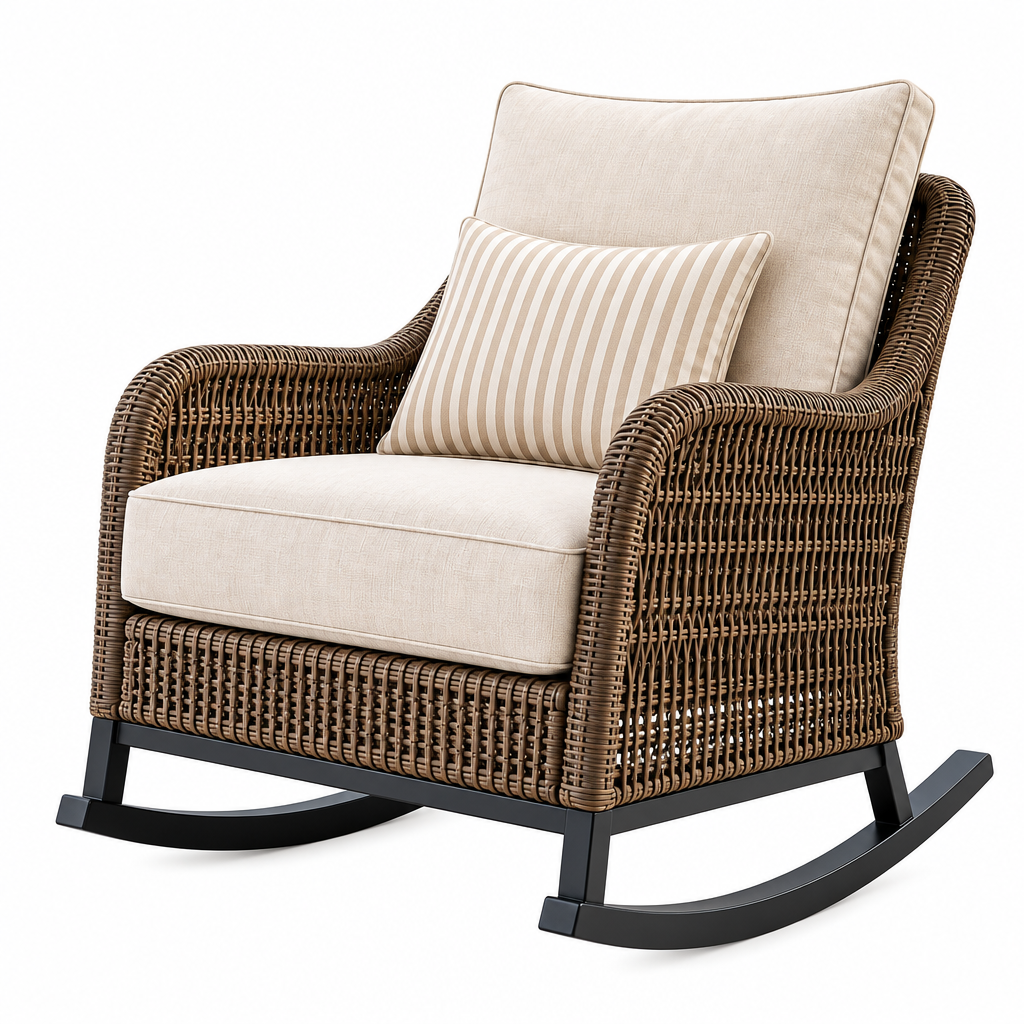 havenpeaka™ Comfortable Outdoor Rocking Chair for Porch & Patio Living